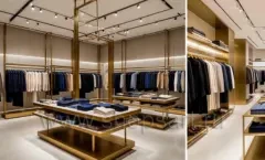 Дизайн интерьера магазина одежды 6 торговое оборудование ЗОЛОТАЯ ЛИНИЯ Дизайн 15
