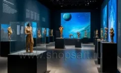 Мебель для музея КОСМОСА Дизайн 07