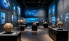 Мебель для музея КОСМОСА Дизайн 09