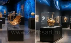 Мебель для музея КОСМОСА Дизайн 11