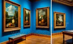 Мебель для музея ГОЛЛАНДСКОГО НАТЮРМОРТА Дизайн 13