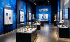 Мебель для музея ФУТБОЛЬНОГО КЛУБА Дизайн 3