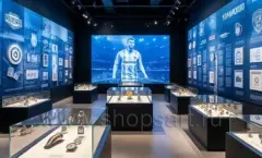 Мебель для музея ФУТБОЛЬНОГО КЛУБА Дизайн 5