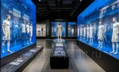 Мебель для музея ФУТБОЛЬНОГО КЛУБА Дизайн 7