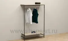Стеллаж для демонстрации одежды и выкладки товара торговое оборудование ПРЕСТИЖ
