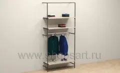 Стеллаж торговый высокий торговое оборудование ПРЕСТИЖ