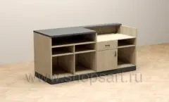 Стол кассира торговое оборудование ПРЕСТИЖ