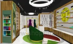Дизайн интерьера спортивного магазина 2 торговое оборудование СПОРТ Дизайн 03