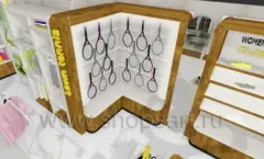 Дизайн интерьера спортивного магазина 2 торговое оборудование СПОРТ Дизайн 06