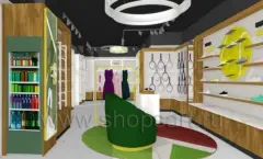 Дизайн интерьера спортивного магазина 2 торговое оборудование СПОРТ Дизайн 07