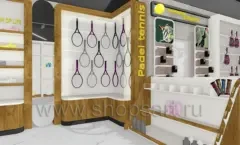 Дизайн интерьера спортивного магазина 2 торговое оборудование СПОРТ Дизайн 14