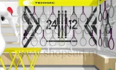 Дизайн интерьера спортивного магазина торговое оборудование АТЛАНТ Дизайн 2