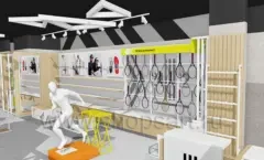 Дизайн интерьера спортивного магазина торговое оборудование АТЛАНТ Дизайн 9