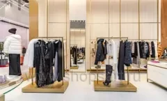 Торговое оборудование для магазина одежды PINKO ТРЦ Голливуд коллекция ЗОЛОТАЯ ЛИНИЯ Фото 05