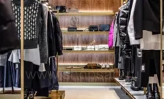 Торговое оборудование для магазина одежды PINKO ТРЦ Голливуд коллекция ЗОЛОТАЯ ЛИНИЯ Фото 12