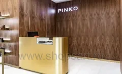 Торговое оборудование для магазина одежды PINKO ТРЦ Голливуд коллекция ЗОЛОТАЯ ЛИНИЯ Фото 14