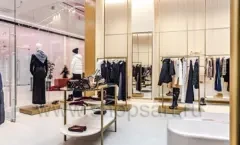 Торговое оборудование для магазина одежды PINKO ТРЦ Голливуд коллекция ЗОЛОТАЯ ЛИНИЯ Фото 19