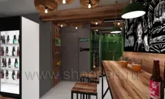 интерьера бара За пивом и за дымом коллекция мебели ЛОФТ Дизайн 06