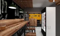 интерьера бара За пивом и за дымом коллекция мебели ЛОФТ Дизайн 07