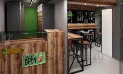 интерьера бара За пивом и за дымом коллекция мебели ЛОФТ Дизайн 11