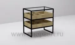 Торговый остров с ячейками торговое оборудование FOURUS