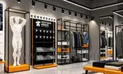 Торговое оборудование магазина одежды Полтора Ивана коллекция АТЛАНТ Фото 07