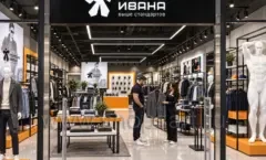 Торговое оборудование магазина одежды Полтора Ивана коллекция АТЛАНТ Фото 14