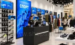 Торговое оборудование магазина спортивной одежды Спорт коллекция СПОРТ Фото 1
